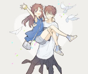 #黑羽快斗&中森青子
#工藤新一&毛利兰
#京极真&铃木园子
#服部平次&远山和叶
官配赛高！！！！