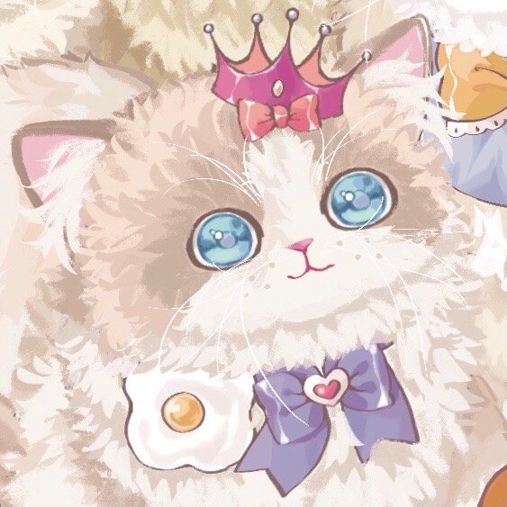 
高贵优雅 甜美猫咪
图源插画师:@怂木 