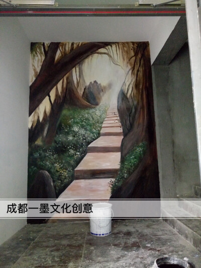 3D墙绘，3D立体画，3D墙画，成都墙绘，成都彩绘，成都壁画，