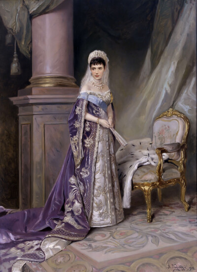 Vladimir Makovsky 1912 Empress Maria Feodorovna