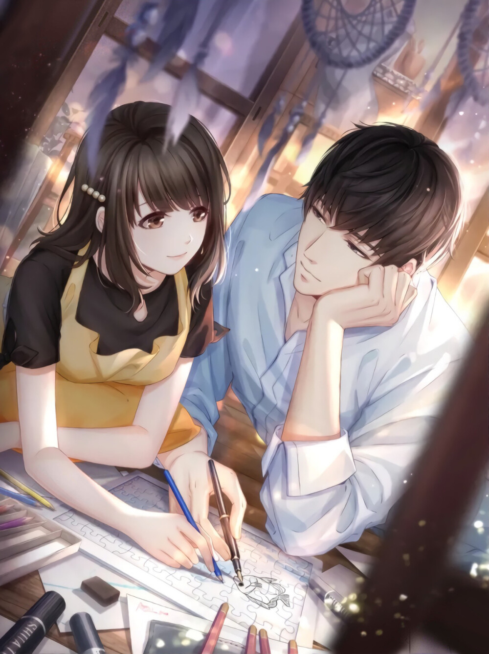 恋与制作人 许墨·眼底情句 活动-2020 四季同行