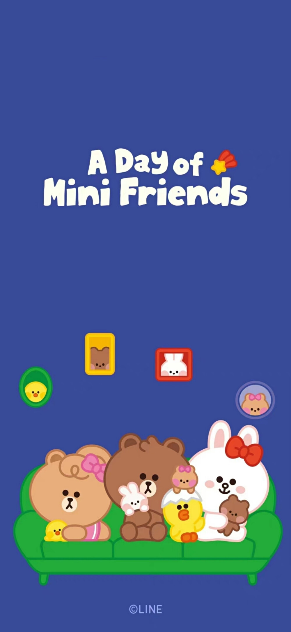 ✐.line friends-壁纸