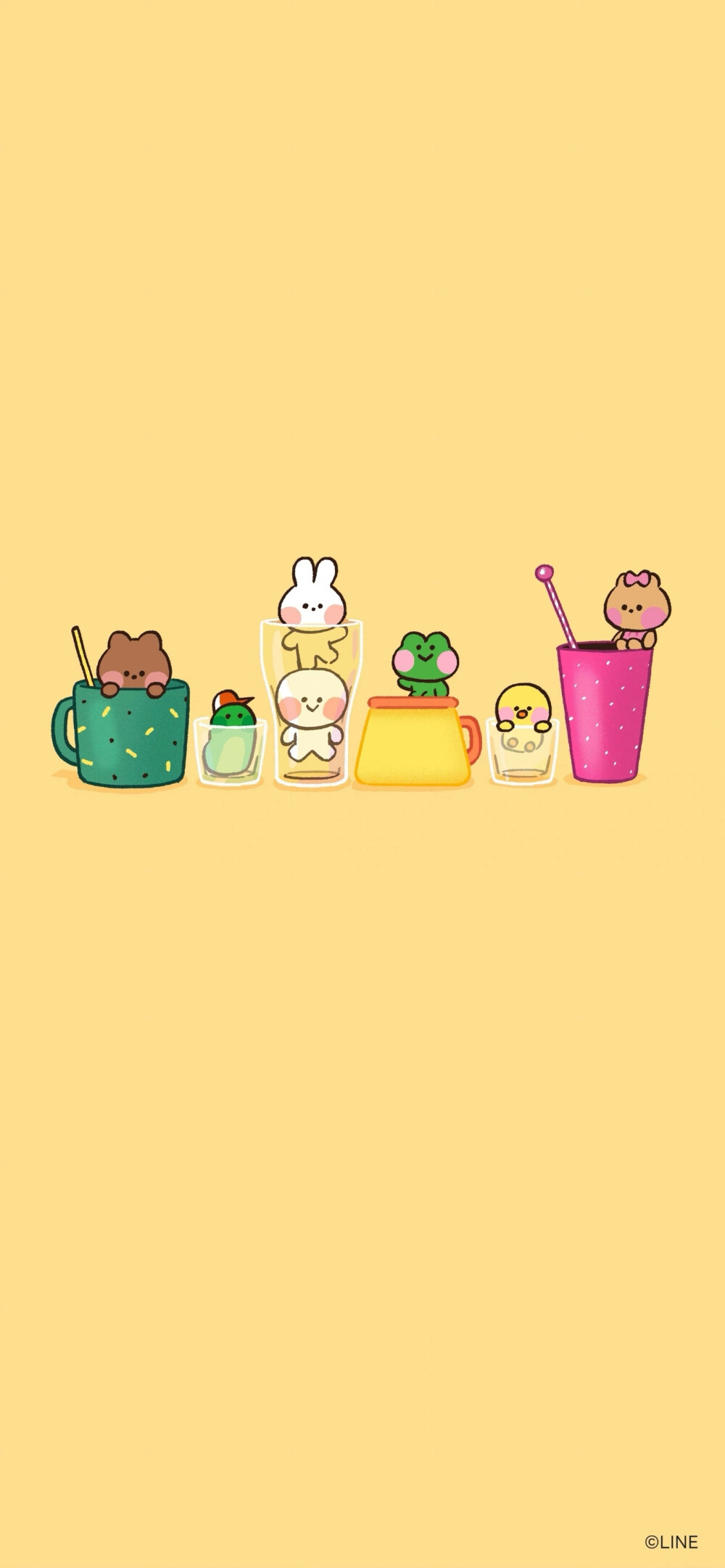 ✐.line friends-壁纸