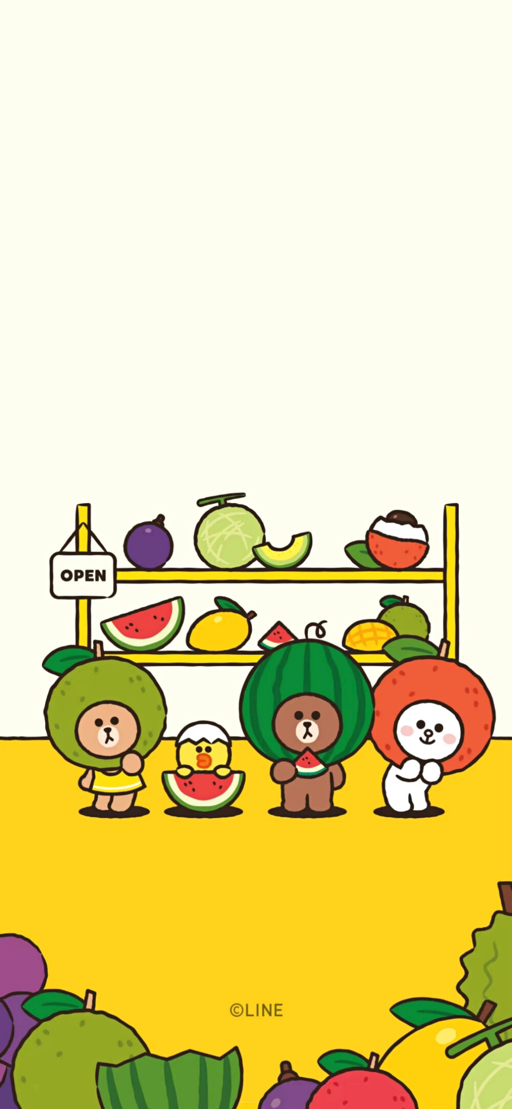 ✐.line friends-壁纸