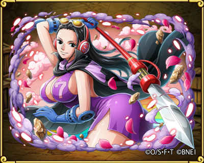 妮可·罗宾，草帽一伙的考古学家，出生在西海的考古学之岛“奥哈拉”，花花果实能力者，个性冷静，就算遇到暴风雨，也能安然坐在椅子上看书。目标是找到真正的历史正文。