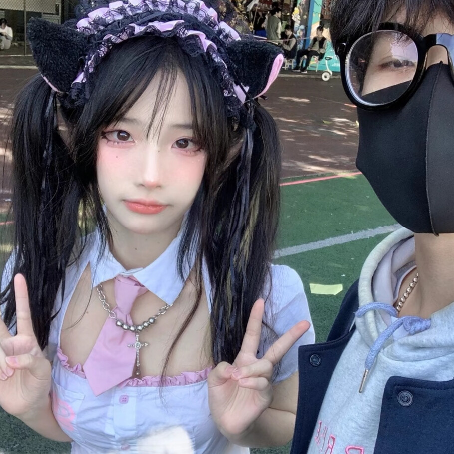 情侣头像 二传注明 dt薛芷柔