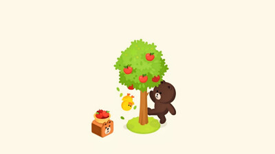 ✐.linefriends-桌面壁纸