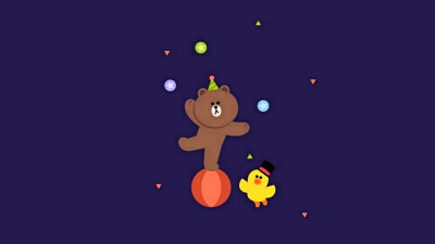 ✐.linefriends-桌面壁纸