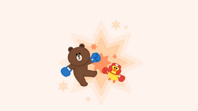 ✐.linefriends-桌面壁纸