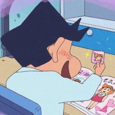 蜡笔小新头像。