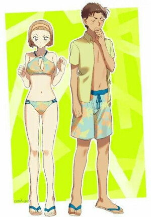 #毛利兰，工藤新一
#铃木园子，京极真
#服部平次，远山和叶
#佐藤美和子，高木涉
#上原由衣，大和敢助
#宫本由美，羽田秀吉
#小池苗子，千叶和伸
#小林澄子，白鸟任三郎