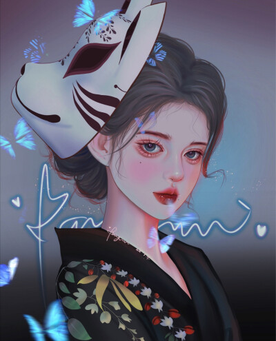 不经一番寒彻骨，怎得梅花扑鼻香
画师:小筱颜yan