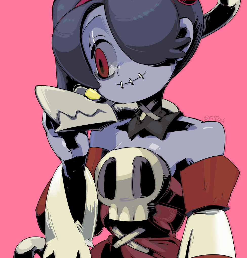 骷髅女孩/skullgirls
p站画师：770