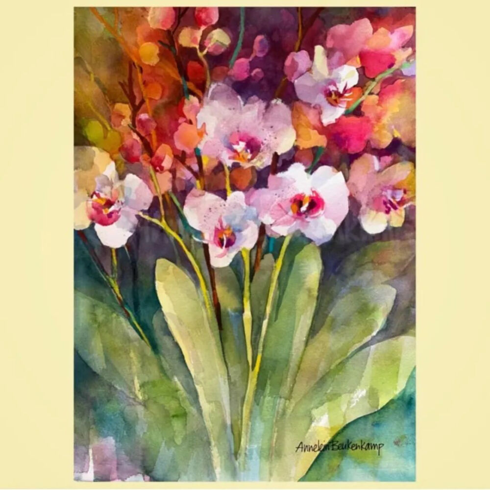 Annelein Beukenbamp 水彩艺术家 作者INS：abwatercolor