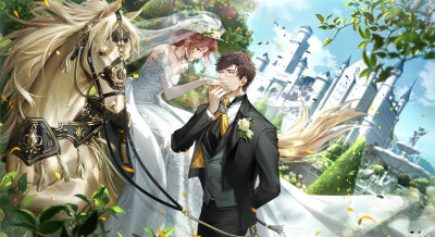 “繁花盛放 此生不渝”