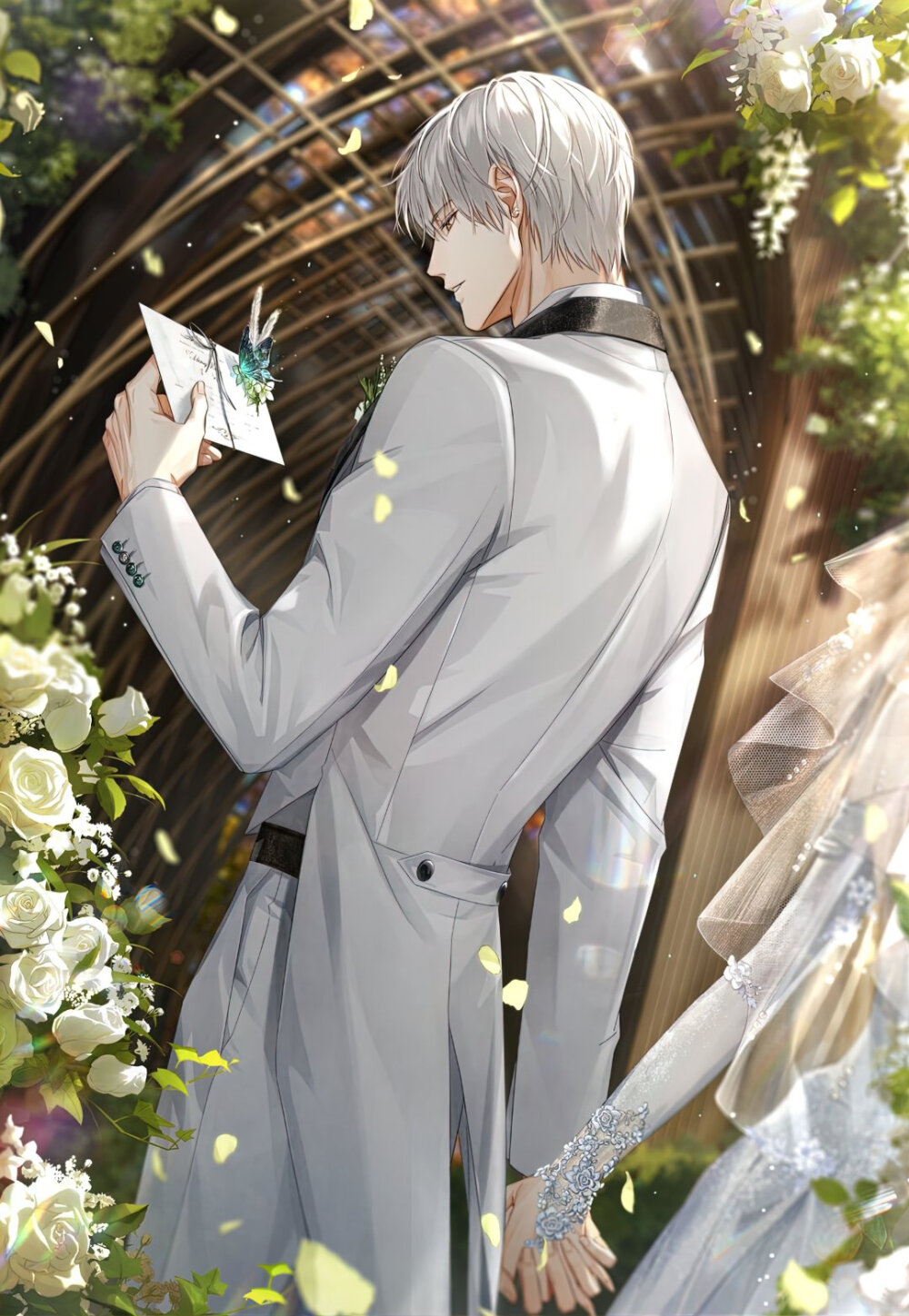 “繁花盛放 此生不渝”