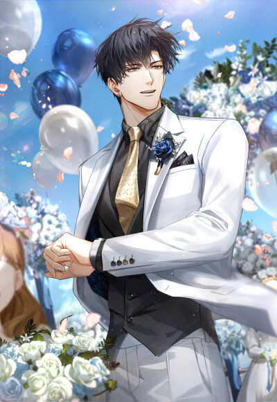 “繁花盛放 此生不渝”