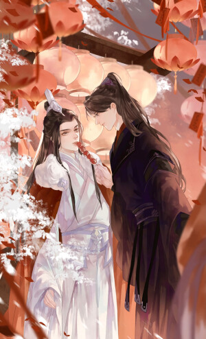 #二哈和他的白猫师尊#燃晚