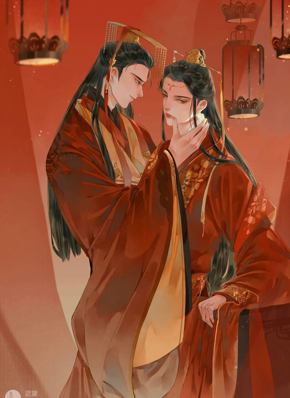 #二哈和他的白猫师尊#燃晚