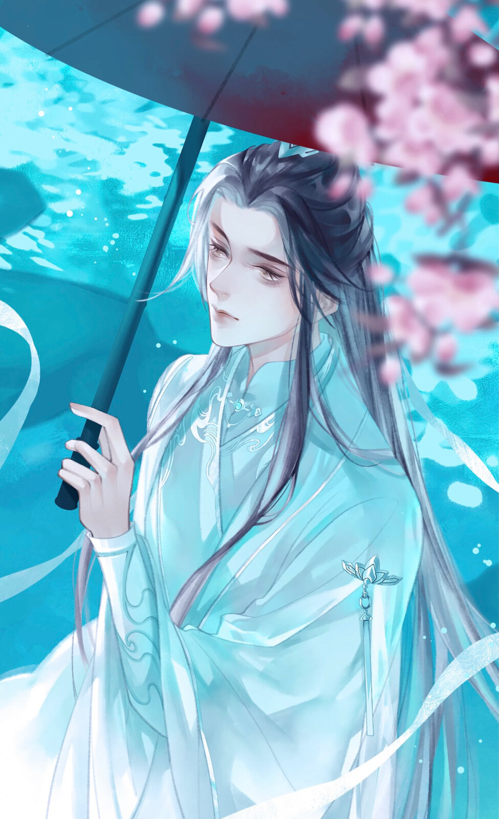 #二哈和他的白猫师尊#燃晚