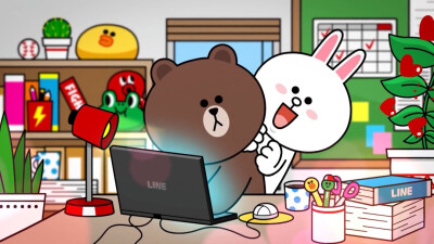 ✐.linefriends-桌面壁纸