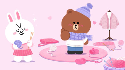 ✐.linefriends-桌面壁纸