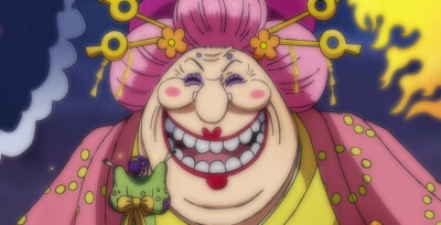 海贼王「夏洛特·玲玲(外号“BIG MOM”、BIG MOM海贼团船长、魂魂果实能力者)」