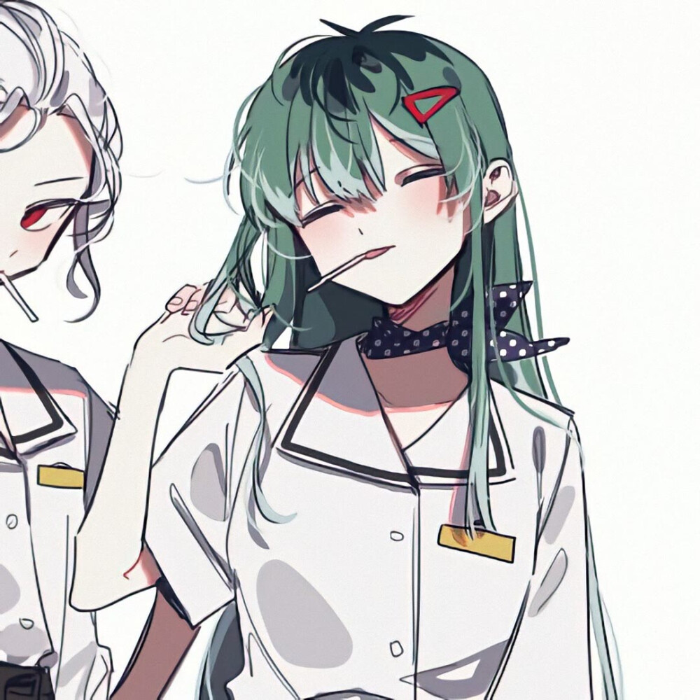 闺蜜头像|girl help girls