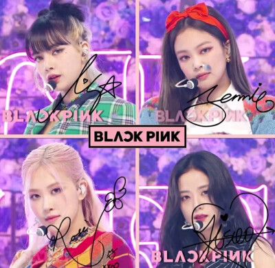 blackpink四人封神图片(๑ت๑)