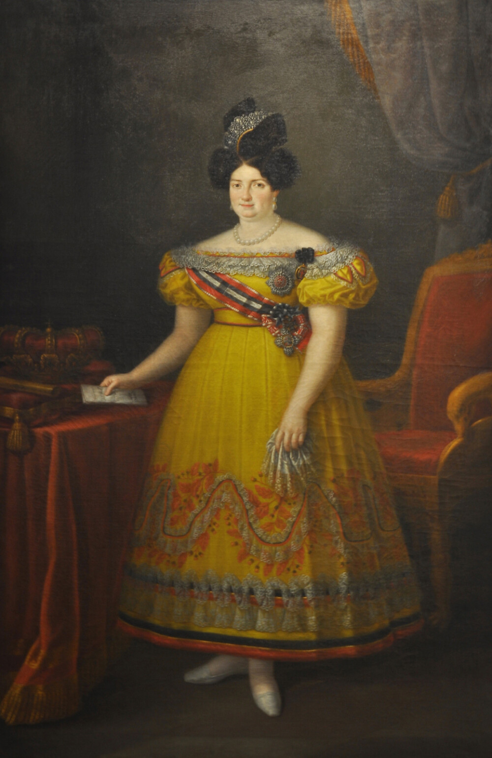 Maria Cristina of the Two Sicilies by Carlos Blanco 