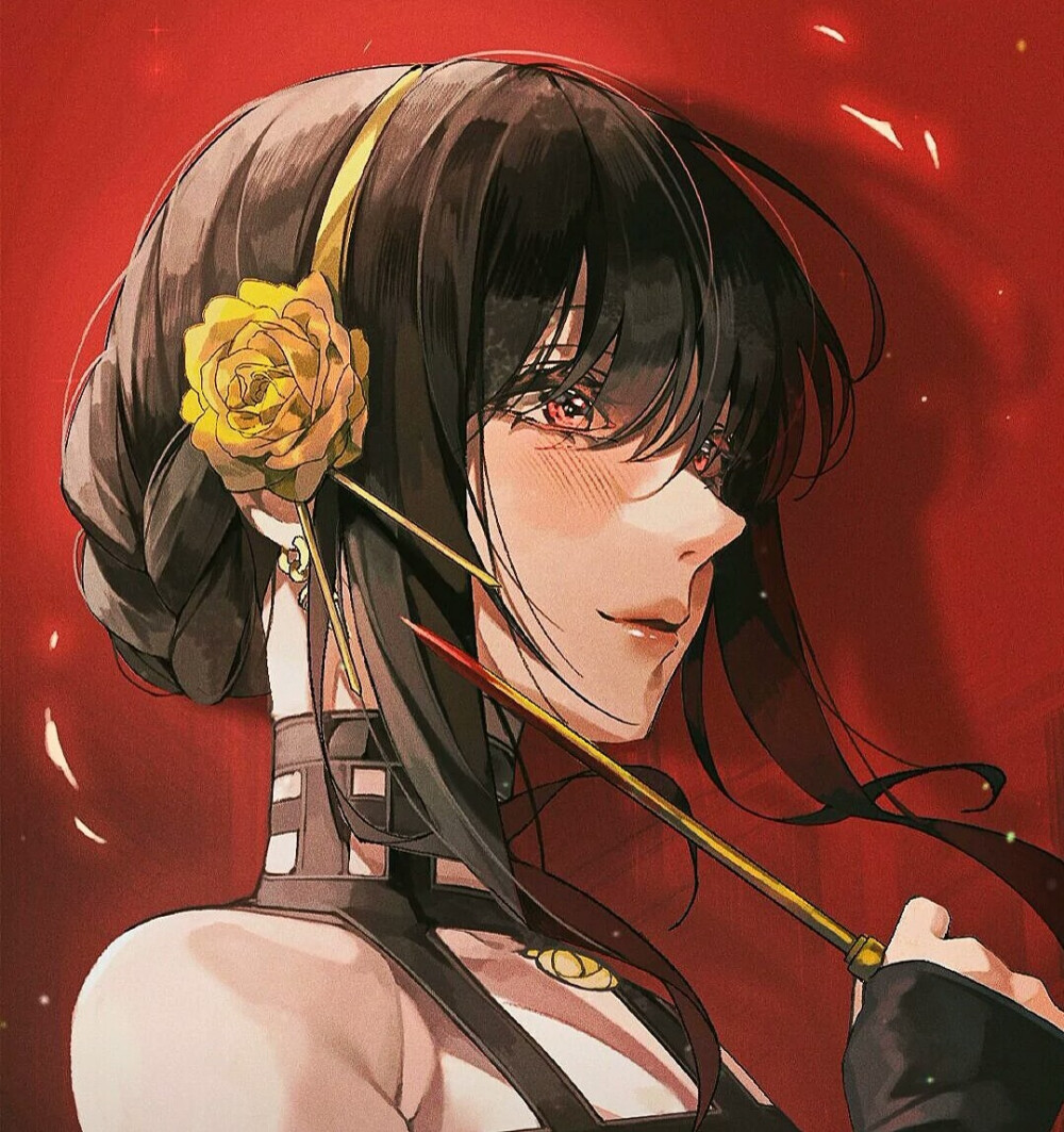 给我点赞!
荆棘公主头像，这人真好看，要不和我过家家吧