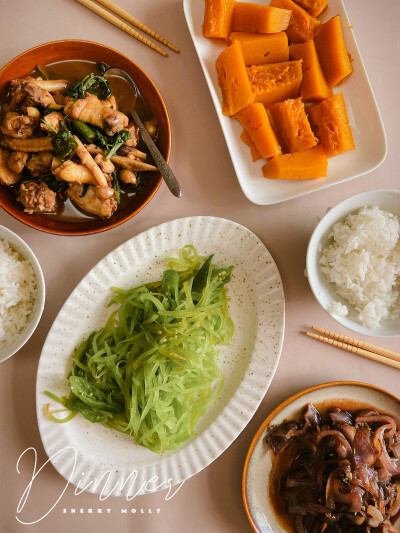 好好吃飯
享受做飯
在平淡無奈生活中
積極努力樂觀前進(jìn)…