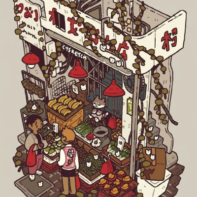 插画 q版