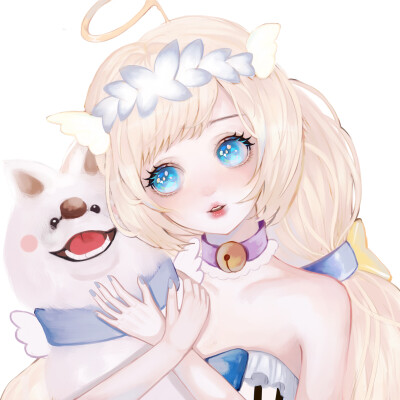 大乔 猫狗日记 云朵天使