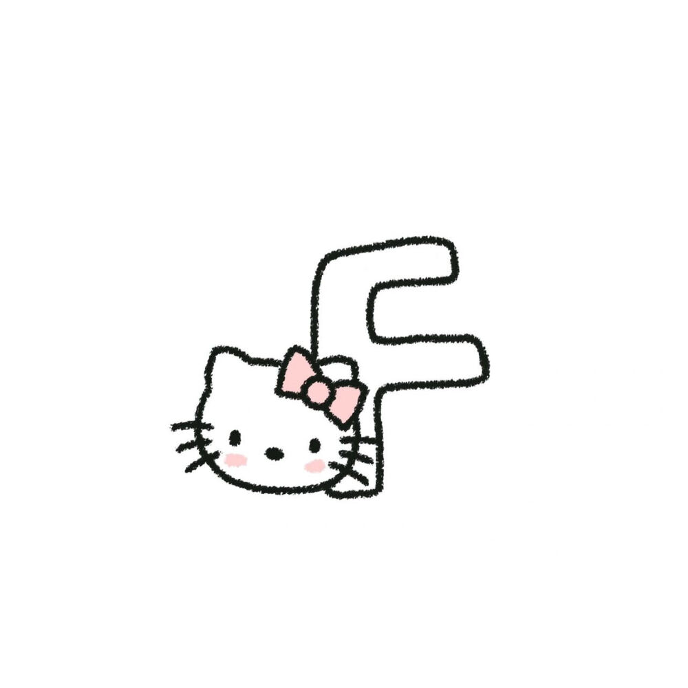 HelloKitty字母