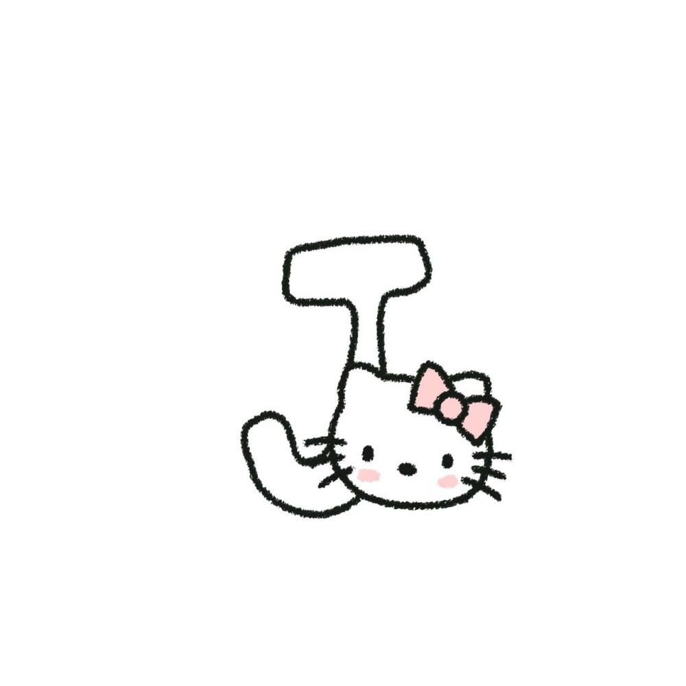 HelloKitty字母