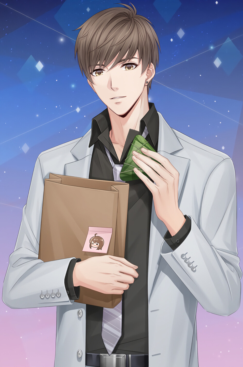 白起 悠长粽香(cr:恋与制作人壁纸杂货铺)