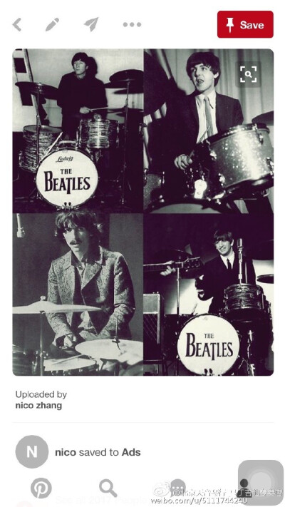 披头士只有一个人专心打鼓