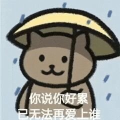 一猫人沙雕歌词表情包