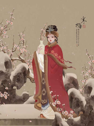 古风
画师：不二 ​​​