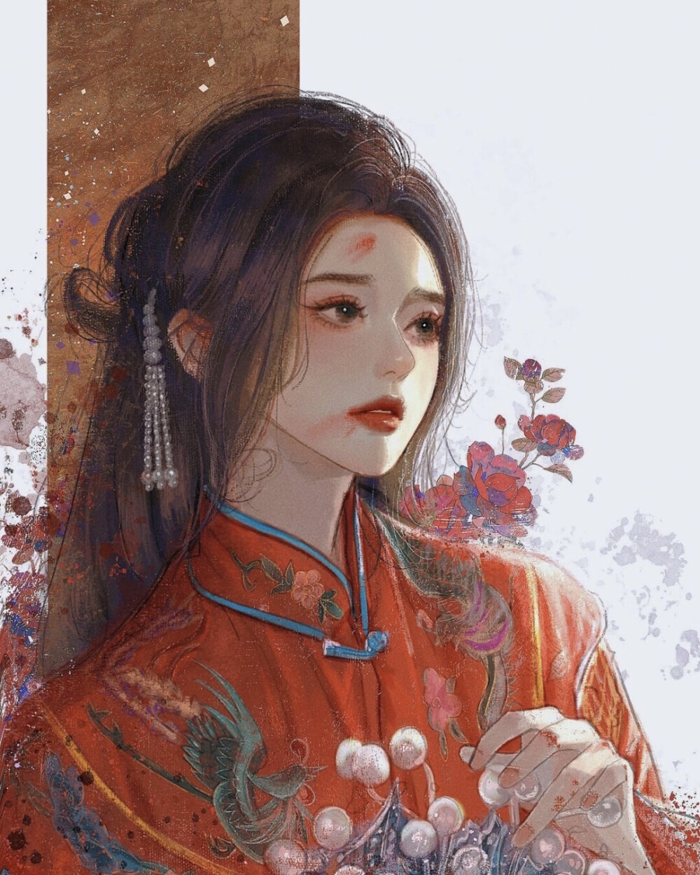 “初见是惊鸿一瞥”
女生头像｜优质女头｜古风头像
画师:【信也】