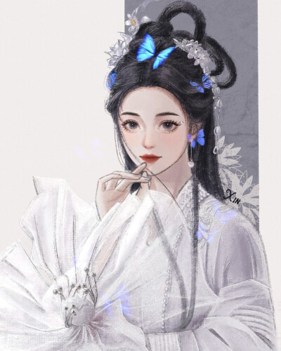 “初见是惊鸿一瞥”
女生头像｜优质女头｜古风头像
画师:【信也】