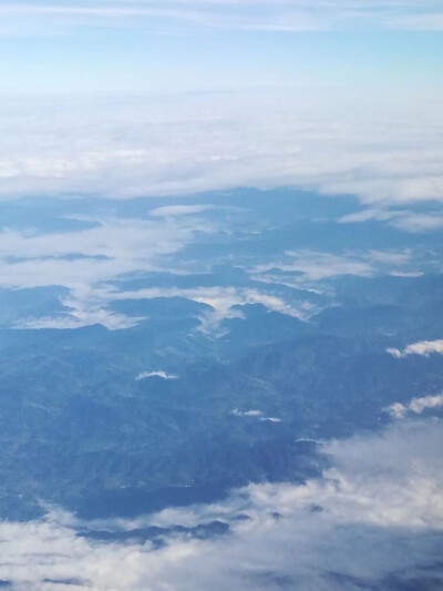 天空留下来的美景