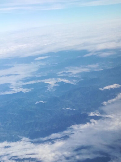 天空留下来的美景