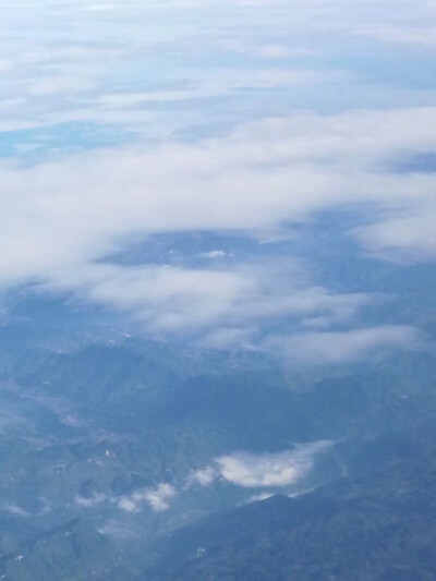 天空留下来的美景