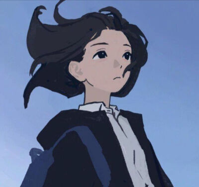 蓝色系头像