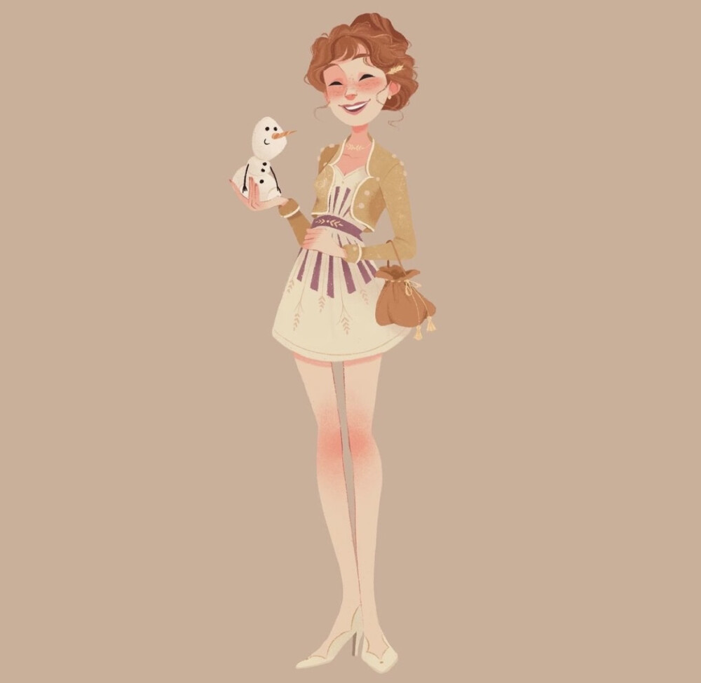 冰雪奇缘#艾莎安娜