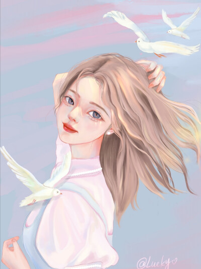 你是我喜欢的人，无关得失，不计长短
画师:画画的LUCKY