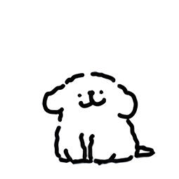 可爱の马尔济斯小狗