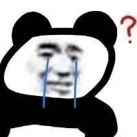 搞怪表情包熊猫人